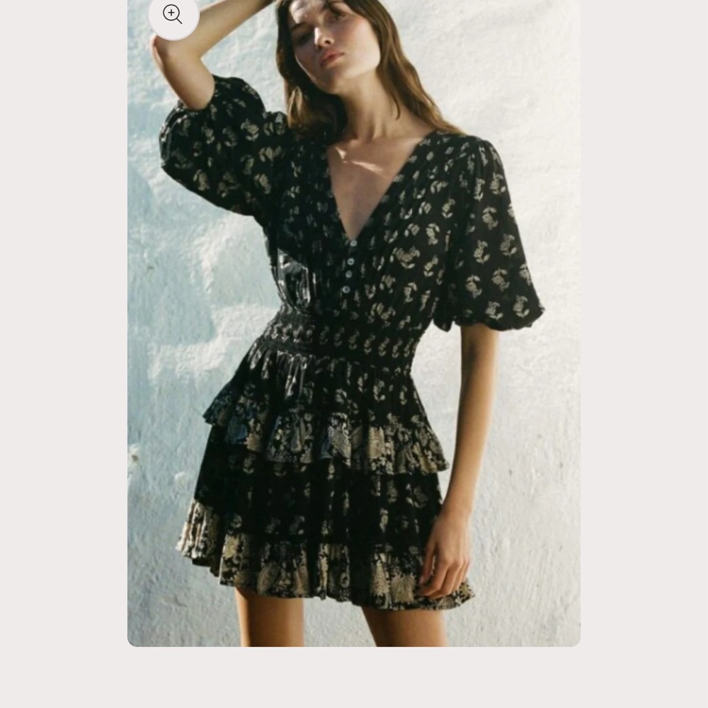 Spring or Summer dress above knee length